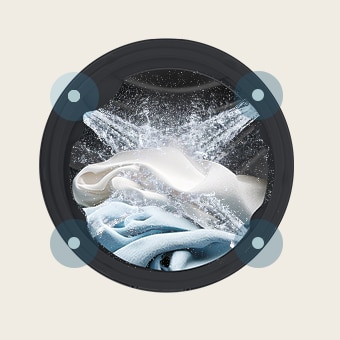 Image d'un puissant jet d'eau pour un nettoyage en profondeur